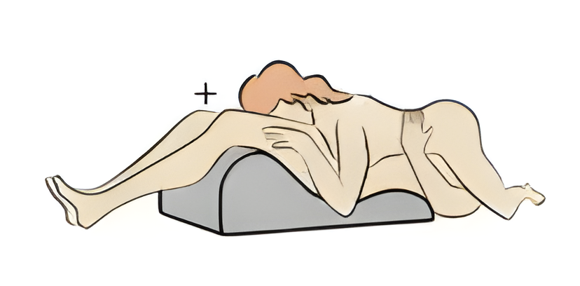 Elevated oral position with the Alova pillow